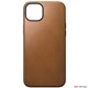 Nomad Modern Leather Case iPhone 15 Plus MagSafe english tan