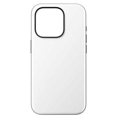 Nomad Sport Case funda iPhone 15 Pro MagSafe Blanco