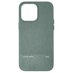 Native Union (Re)Classic Case carcasa piel iPhone 15 Pro Max verde