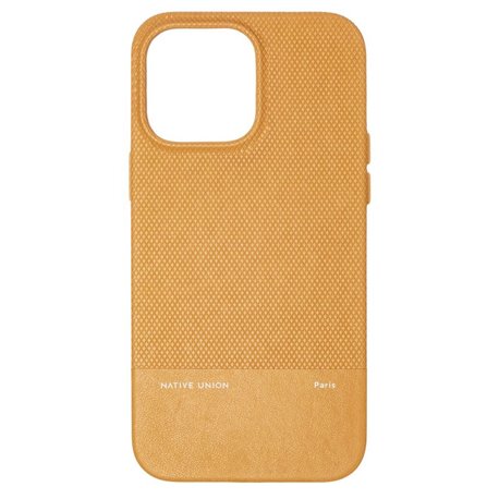 Native Union (Re)Classic Case carcasa piel iPhone 15 Pro Max kraft