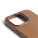 Mujjo Full Leather funda piel iPhone 15 Pro marrón