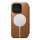 Nomad Modern Leather Folio iPhone 15 Pro english tan