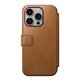 Nomad Modern Leather Folio iPhone 15 Pro english tan