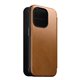 Nomad Modern Leather Folio iPhone 15 Pro english tan