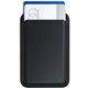 Satechi cartera piel con soporte magnético iPhone negro