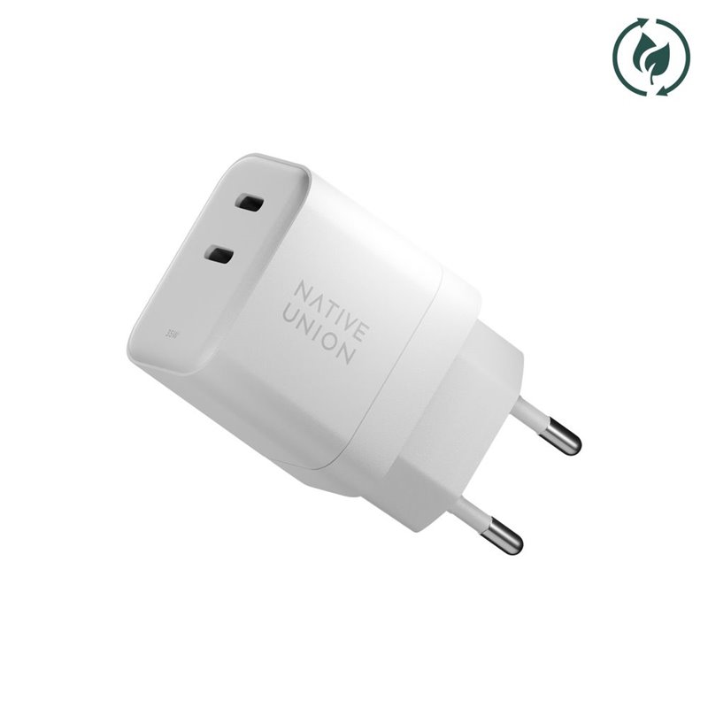 Cargador Doble Carga Rápida 35w iPhone-iPad Ambos Cables