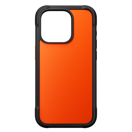 Nomad Rugged Case iPhone 15 Pro ultra orange