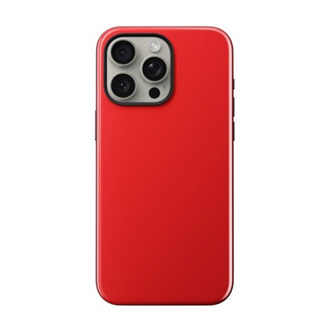 Nomad Sport Case funda iPhone 15 Pro Night Watch Red