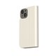 Moshi Overture funda piel con billetera iPhone 15 blanca