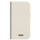 Moshi Overture funda piel con billetera iPhone 15 blanca