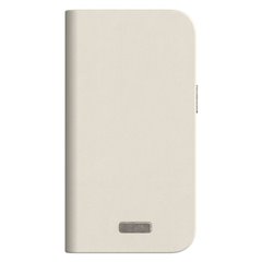 Moshi Overture funda piel con billetera iPhone 15 blanca