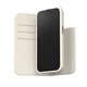 Moshi Overture funda piel con billetera iPhone 15 blanca