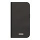 Moshi Overture funda piel con billetera iPhone 15 Pro negra