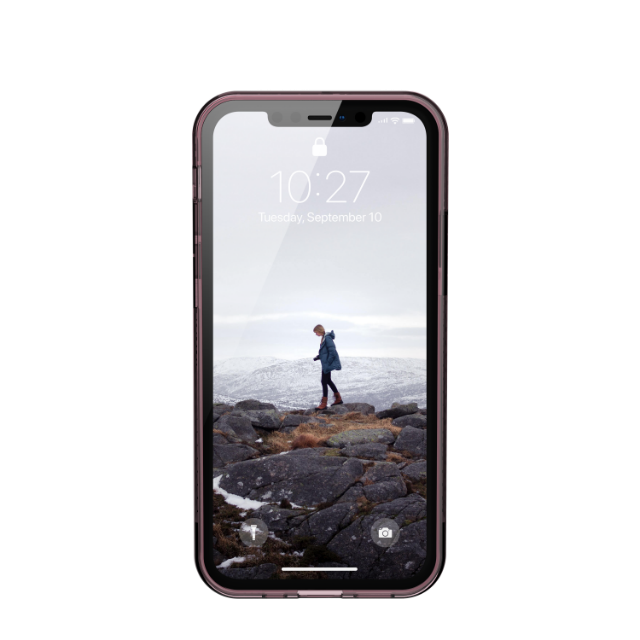 Funda UAG para iPhone 12 Mini serie Lucent en color rosa