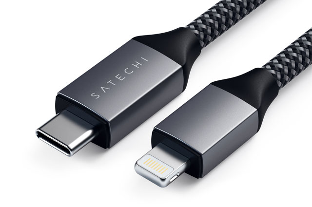 Cable Satechi Lighting a USB-C