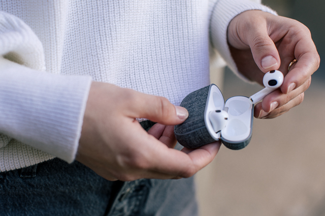 Nomad funda piel AirPods 3ª generación