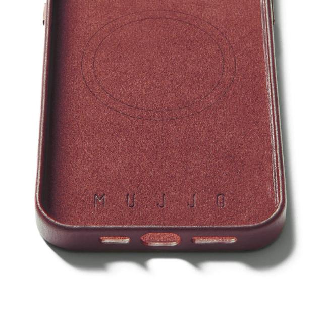 Funda piel Mujjo iPhone 15 Series Full Grain Leather