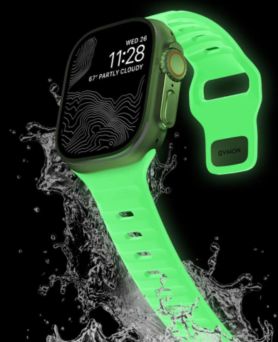 Correa deportiva Nomad Sport Band Glow 2.0 fluorescente