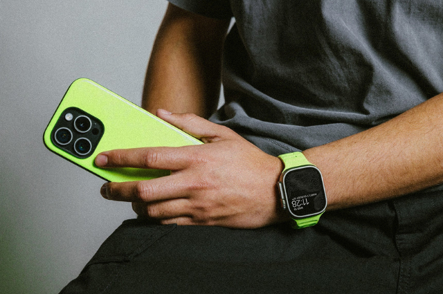 Correa deportiva Nomad Sport Band Glow 2.0 fluorescente