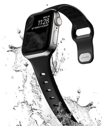 Correa deportiva Nomad Sport Slim FKM Apple Watch 42/44/45 mm