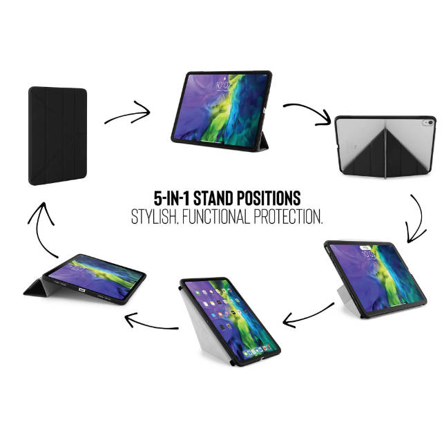 Funda Origami iPad Air 10,9" 4ª gen 2020 con 5 posiciones diferentes