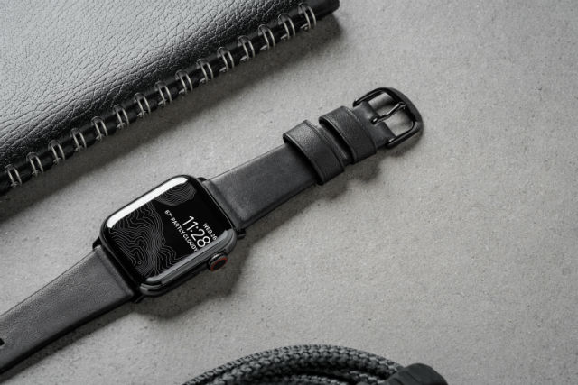 Correa Nomad Modern para Apple Watch 38/40mm en color negro de Nomad Goods.