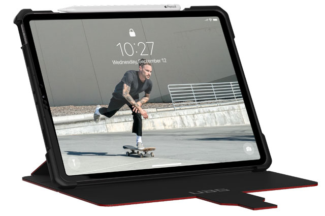 Funda UAG Metrópolis iPad Pro 12,9" 5ª Gen 2021 color rojo magma