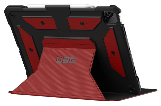 Funda UAG Metrópolis iPad Pro 12,9" 5ª Gen 2021 color rojo magma