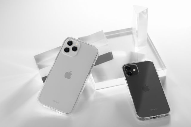 Vitros de Moshi es una funda transparente y resistente para iPhone 12 Pro Max