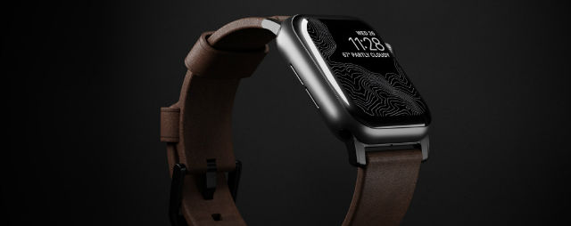 Correa piel Nomad para Apple Watch 38/40 Modern