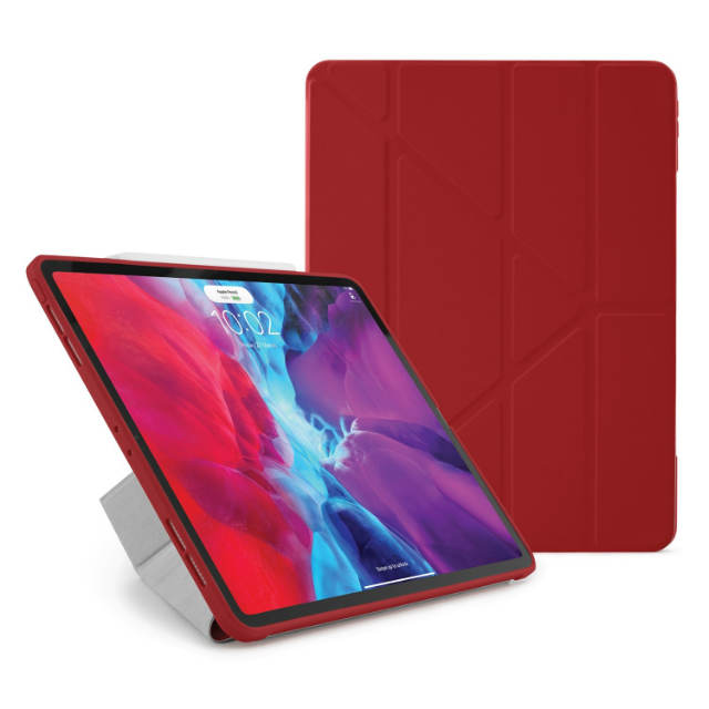 Funda Pipetto Origami iPad Pro 12,9" 4º Gen 2020 roja