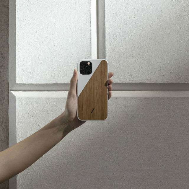 Native Union carcasa en madera para iPhone 12 Pro Max Clic Wooden